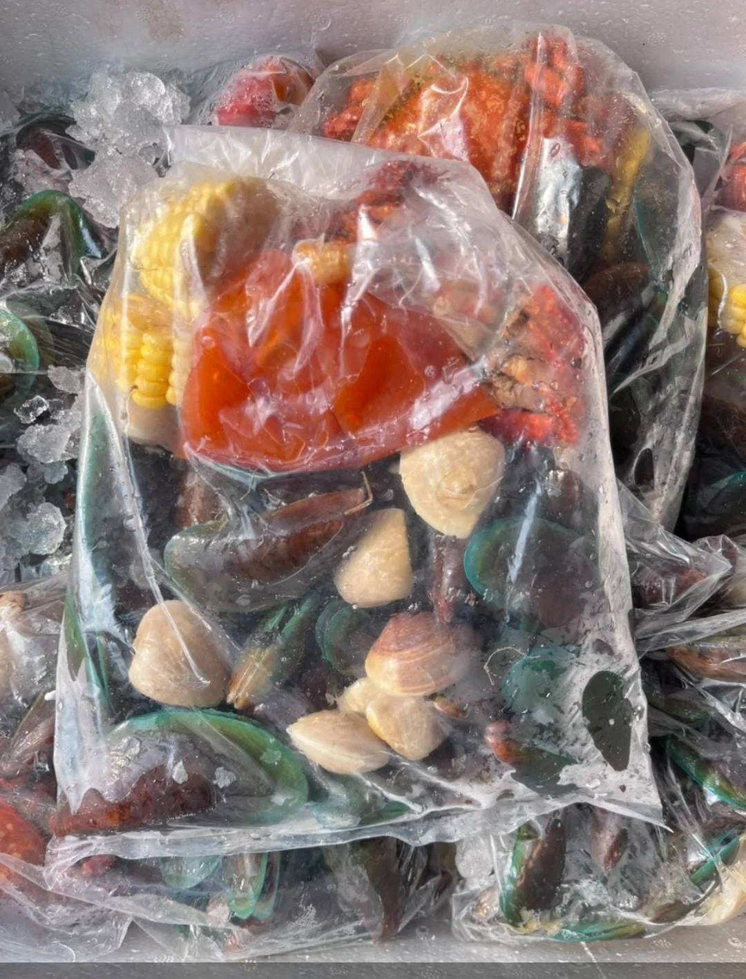 Seafood mix + bumbu